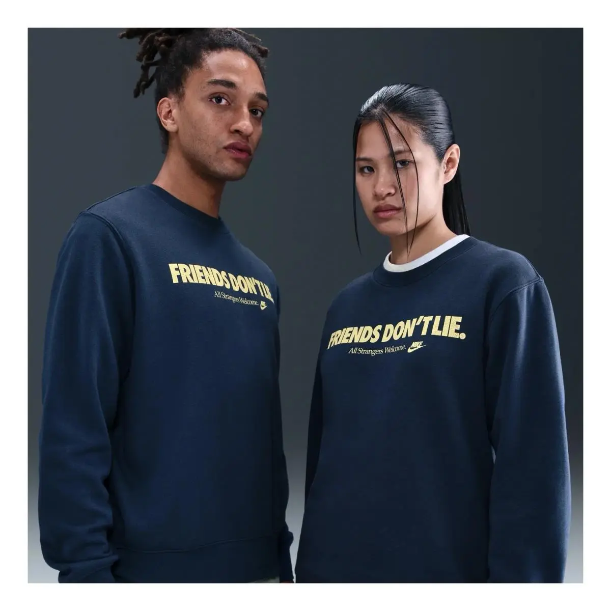 Nike clothing - IB5662-410 - IB5662-410 - Midnight Navy / Soft Yellow 3