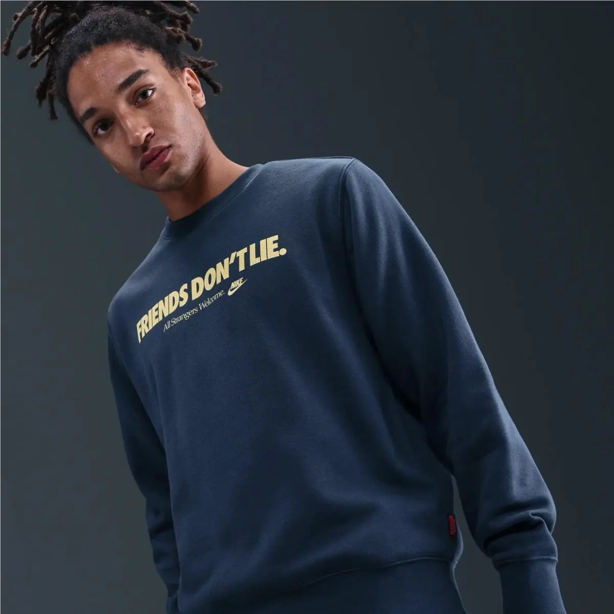 Nike clothing - IB5662-410 - IB5662-410 - Midnight Navy / Soft Yellow 1