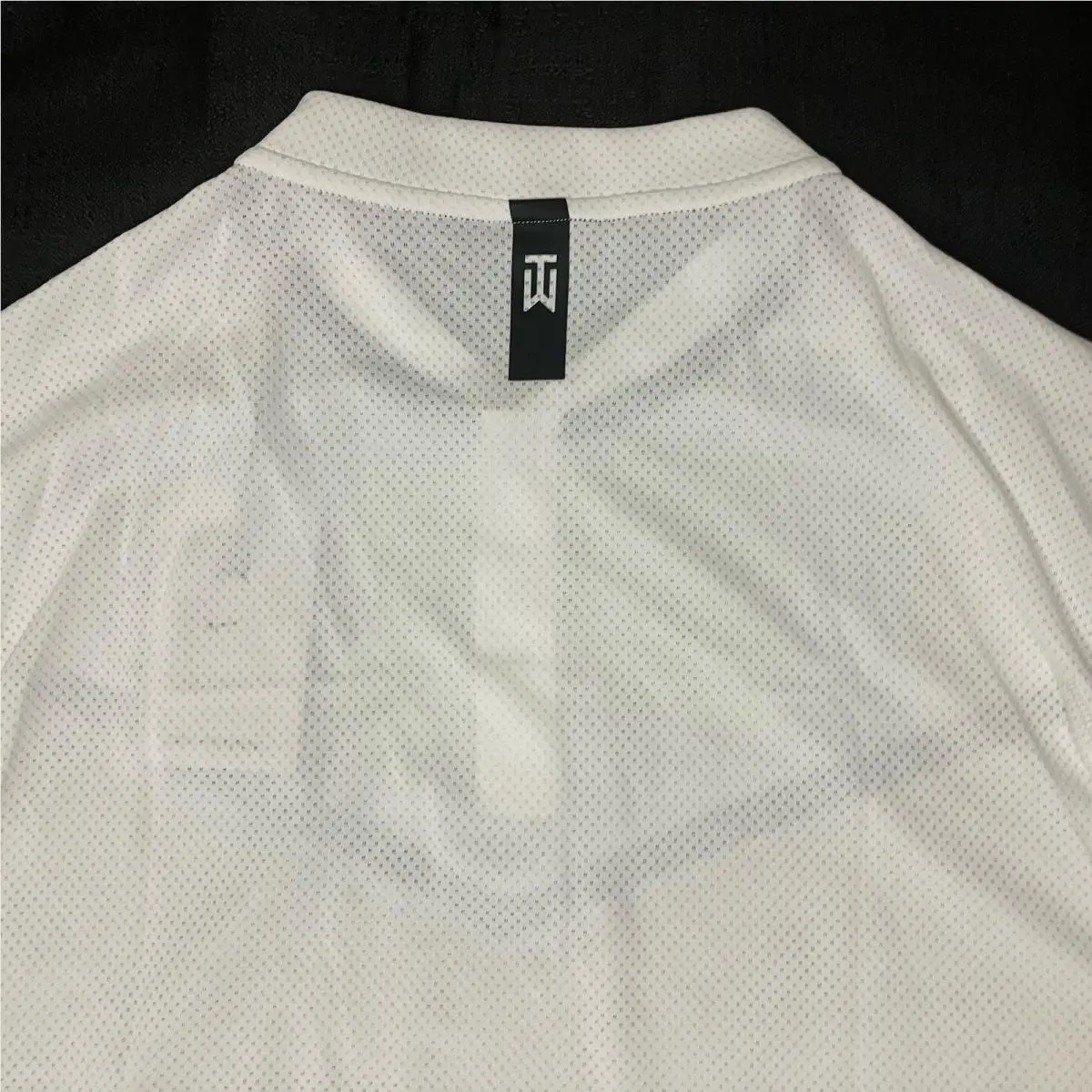 Nike clothing - Tiger Woods ADV Chevron Print Windrunner - White Smoke Grey Black 2