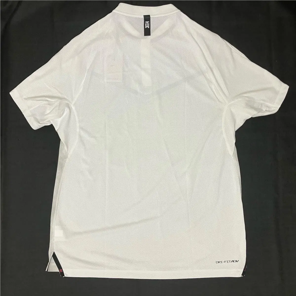 Nike clothing - Tiger Woods ADV Chevron Print Windrunner - White Smoke Grey Black 4