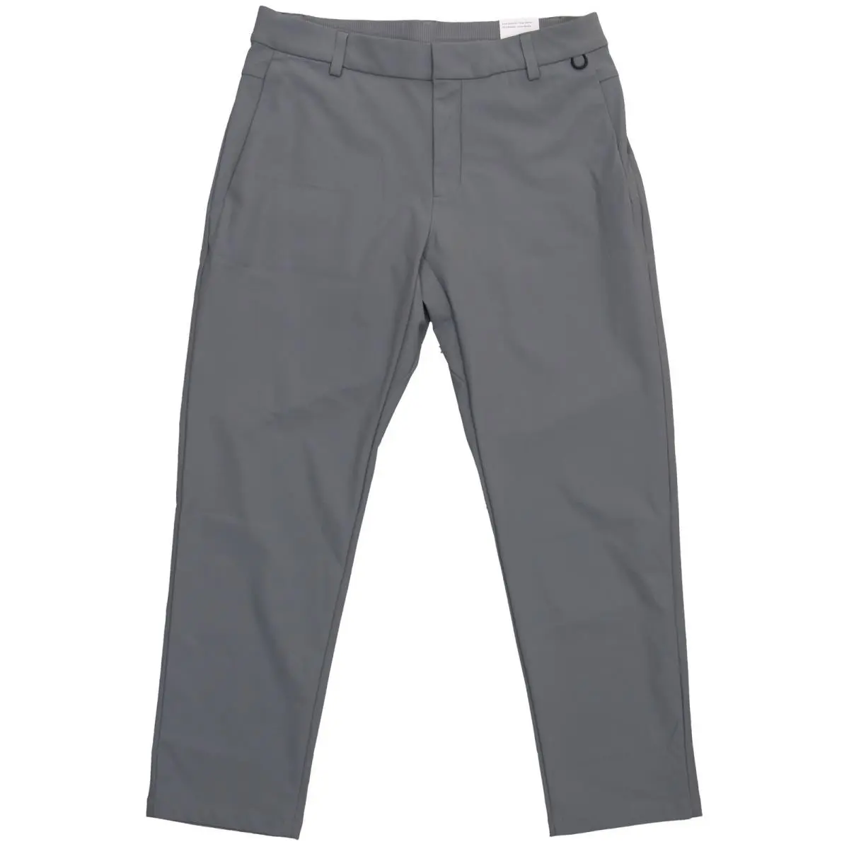Mens  Training Pants 34x30 Gray Flat Front Dri-fit Performance Trousers by Nike