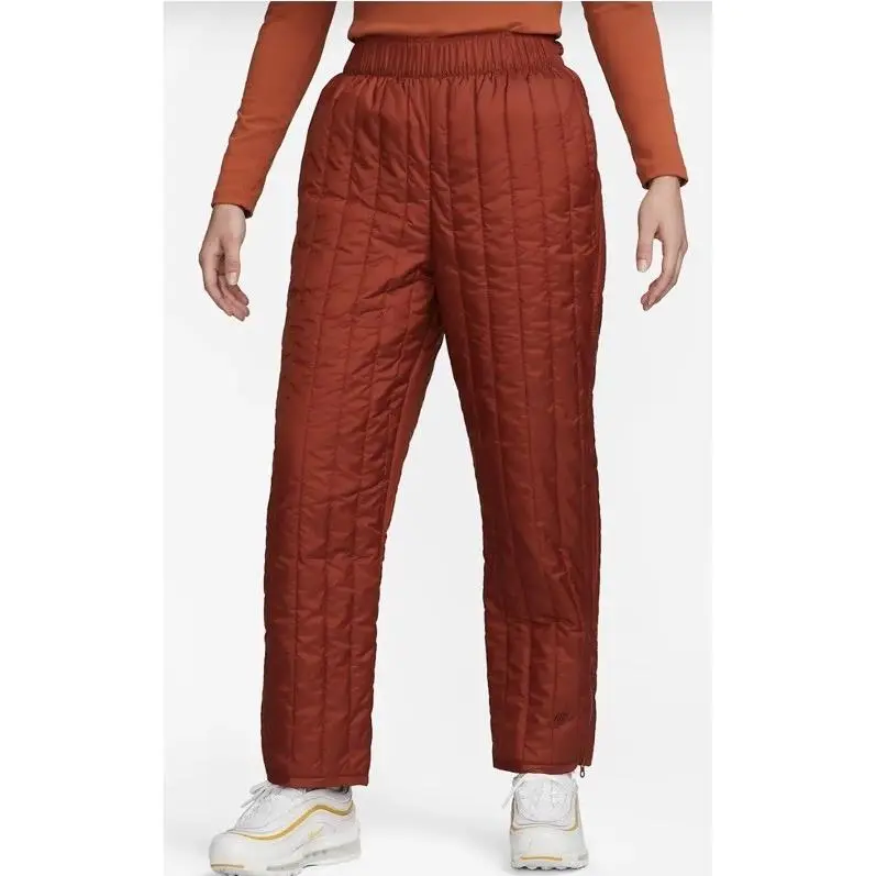 Womens Nike Pants Tech Pack Therma-fit Size Medium Loose Fit High Rise Ankle