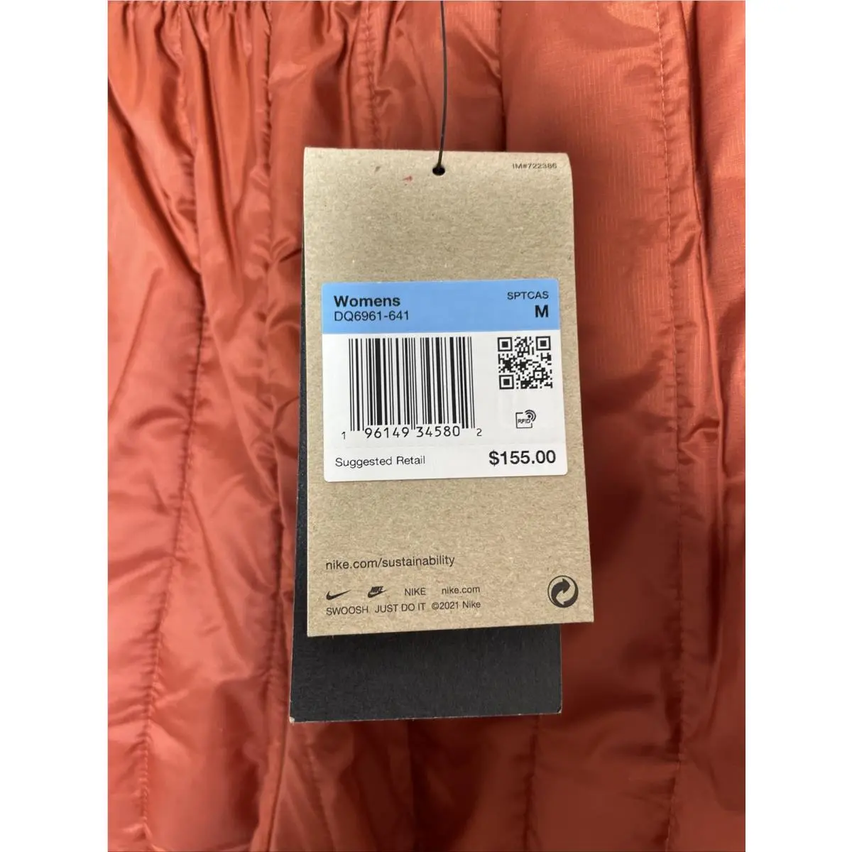Nike clothing - Nike Tech Pack - Tech Pack - DQ6961-641 - Rust (UPC: 0196149345802) 10