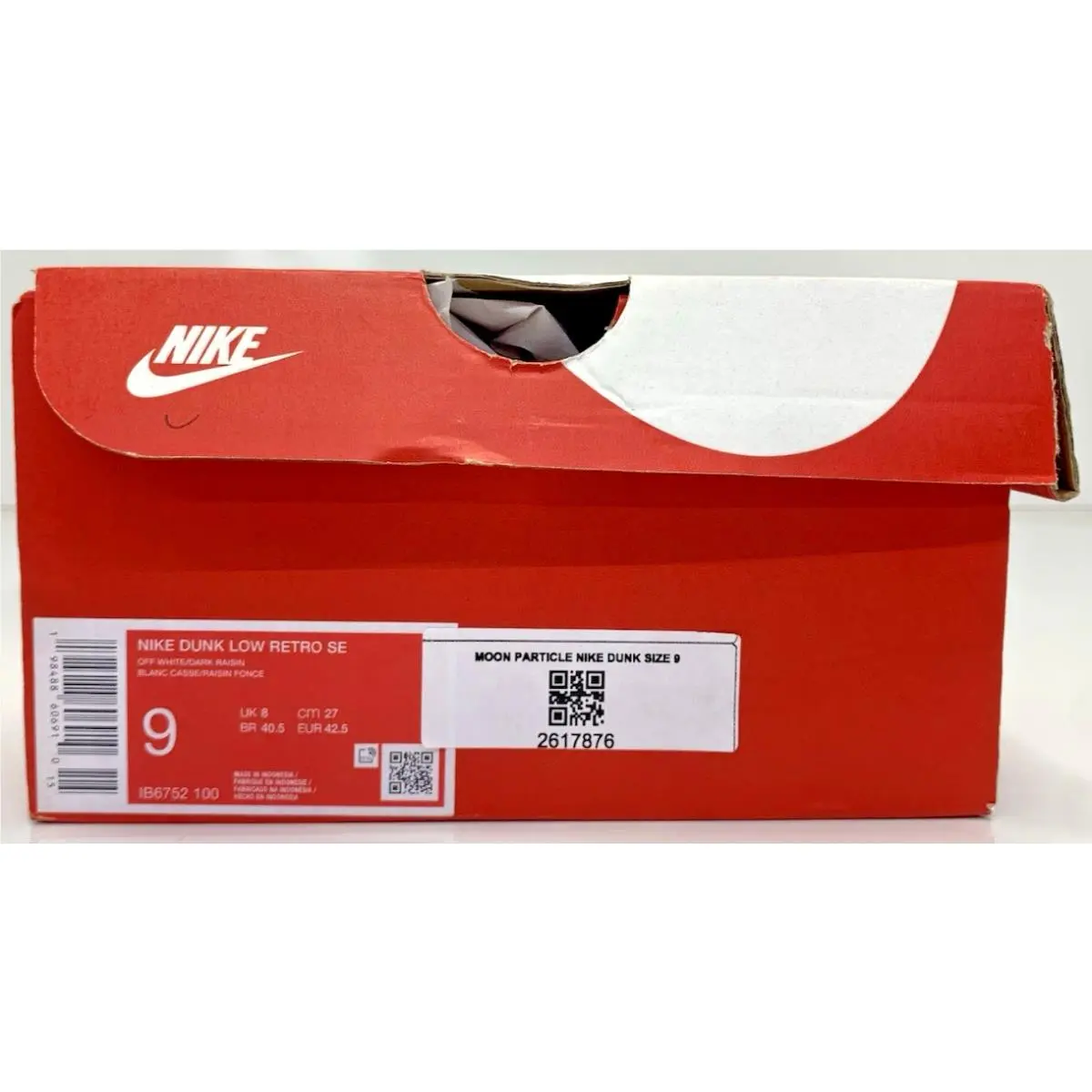 Nike shoes - Nike Dunk Low - Dunk Low - IB6752-100 - White 9