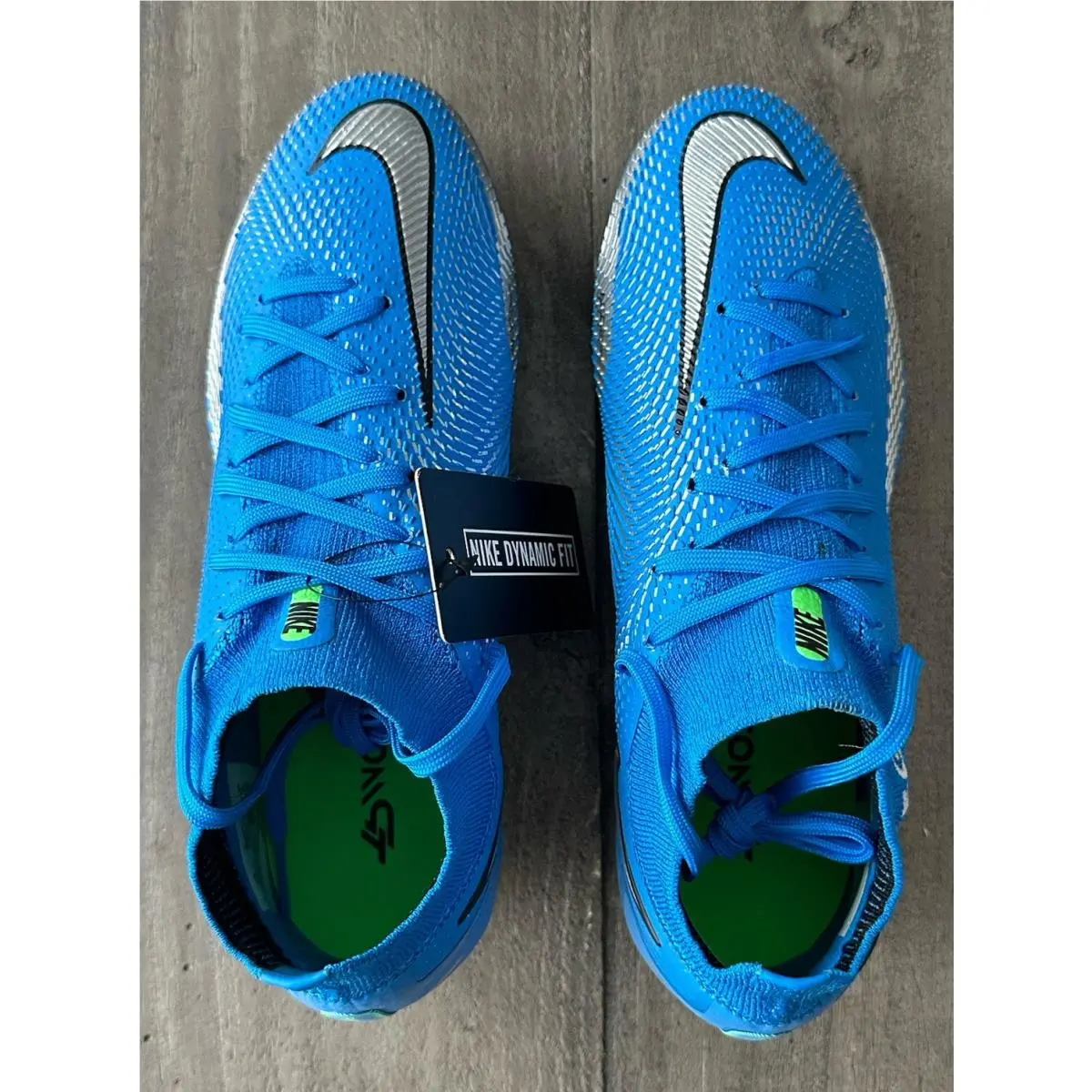 Nike shoes - NIKE Phantom GT Elite DF FG - CW6589-400 - Blue (UPC: 194501128124) 9
