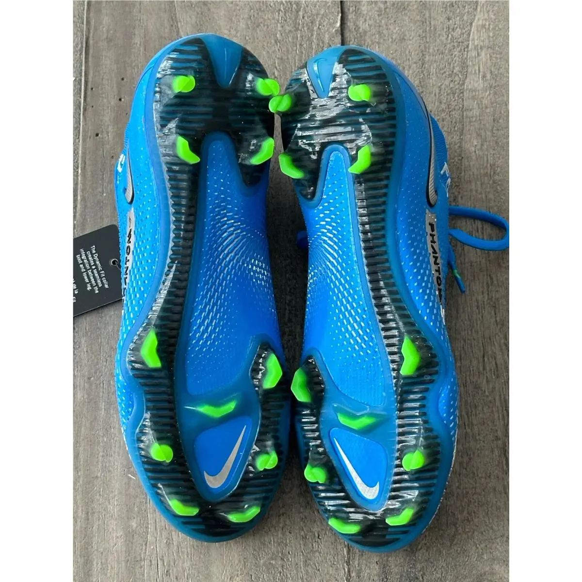 Nike shoes - NIKE Phantom GT Elite DF FG - CW6589-400 - Blue (UPC: 194501128124) 14