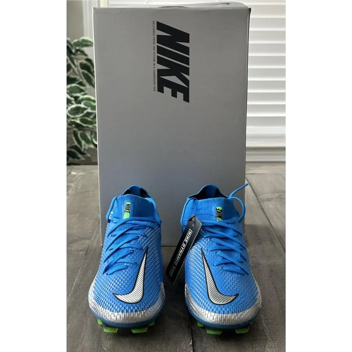 Nike shoes - NIKE Phantom GT Elite DF FG - CW6589-400 - Blue (UPC: 194501128124) 0