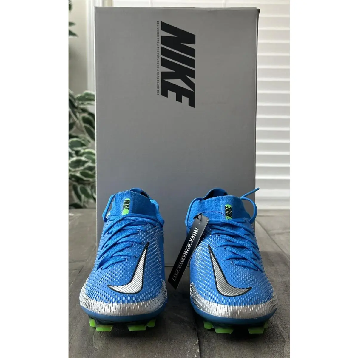 Nike shoes - NIKE Phantom GT Elite DF FG - CW6589-400 - Blue (UPC: 194501128124) 1