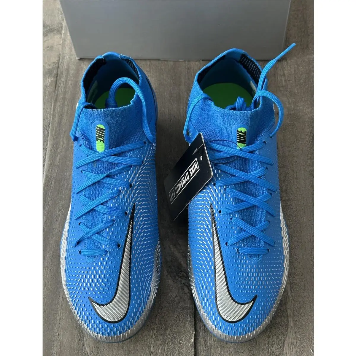Nike shoes - NIKE Phantom GT Elite DF FG - CW6589-400 - Blue (UPC: 194501128124) 2