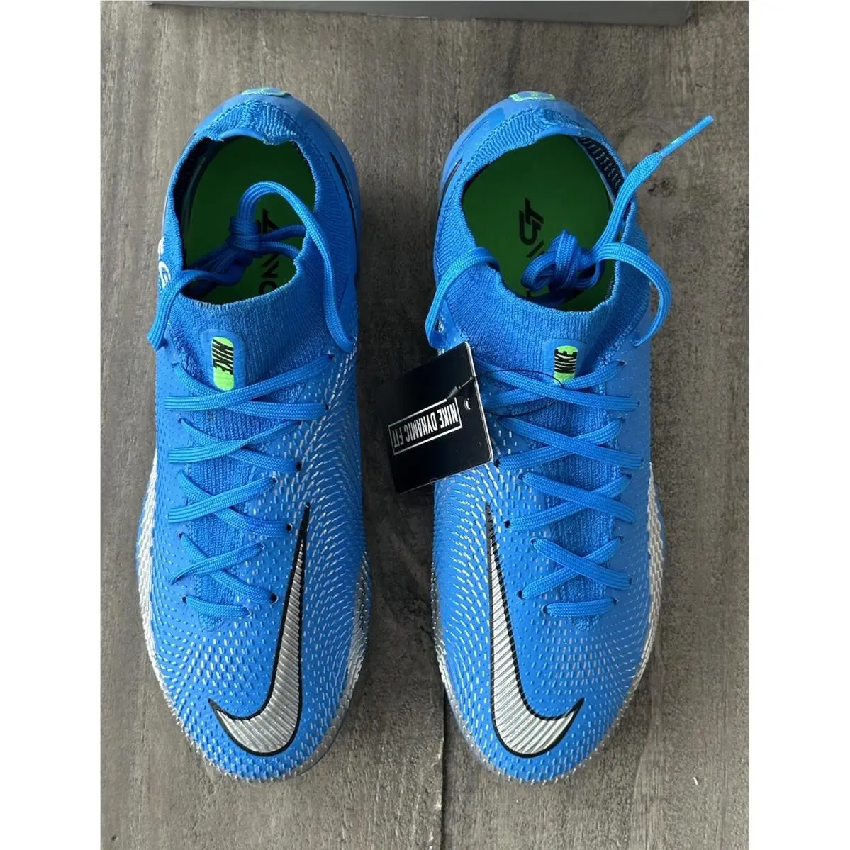 Nike shoes - NIKE Phantom GT Elite DF FG - CW6589-400 - Blue (UPC: 194501128124) 3