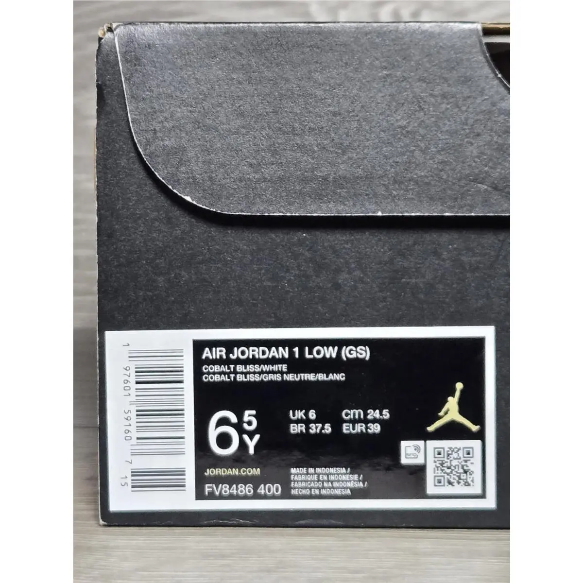 Nike shoes - Air Jordan 1 Low - Air Low - FV8486 400 - Blue 5