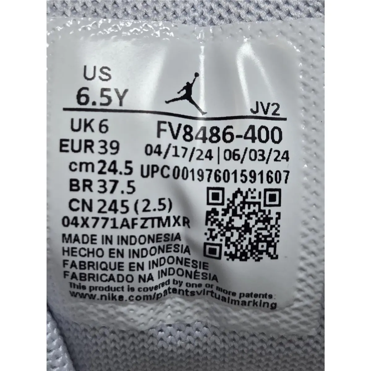 Nike shoes - Air Jordan 1 Low - Air Low - FV8486 400 - Blue 4
