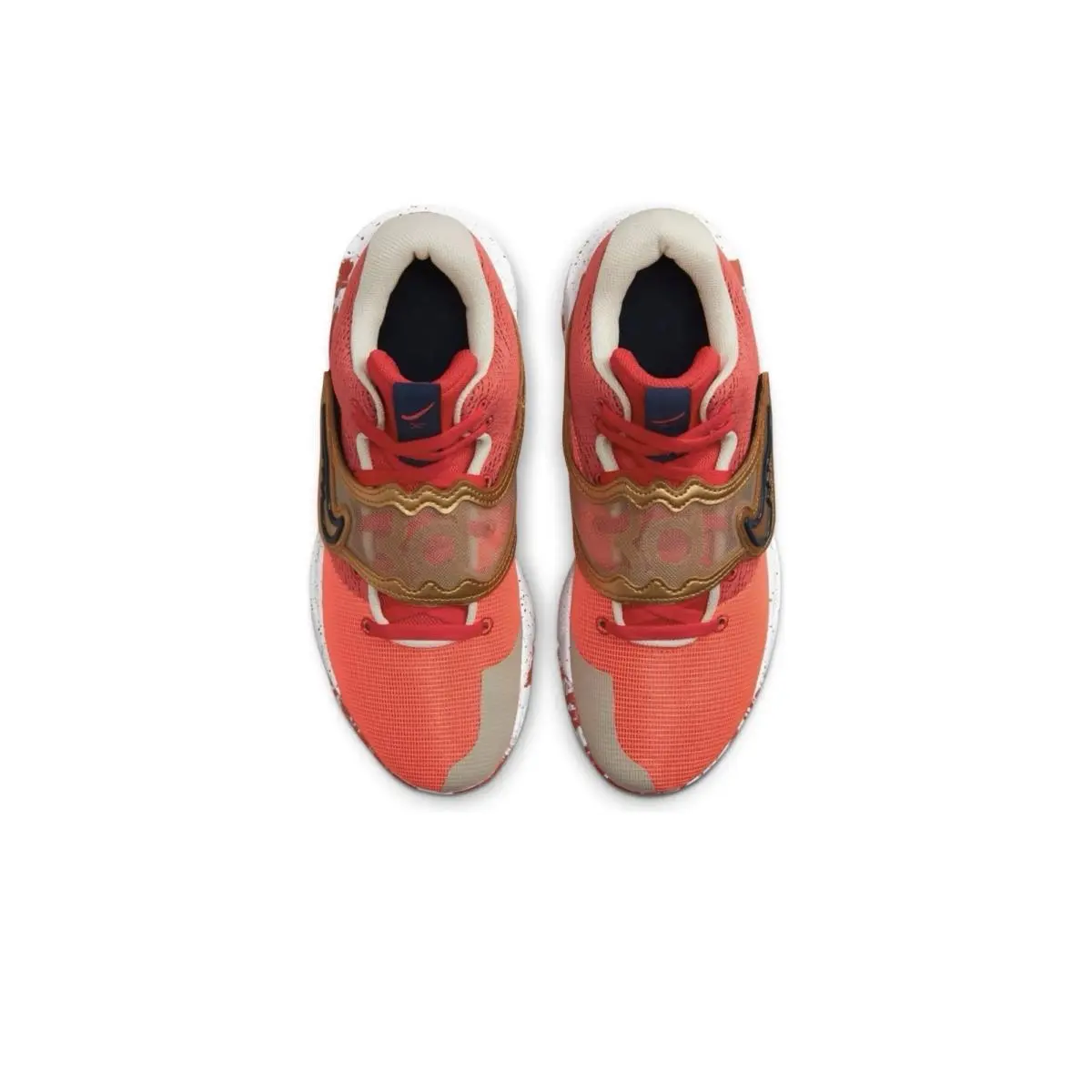 Nike shoes - Nike KD Trey 5 X - Red/gold 1