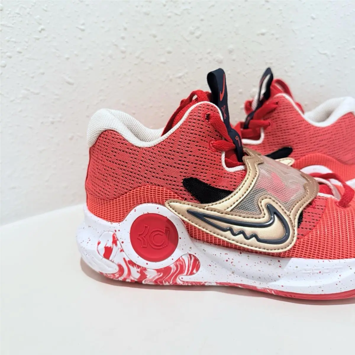 Nike shoes - Nike KD Trey 5 X - Red/gold 7