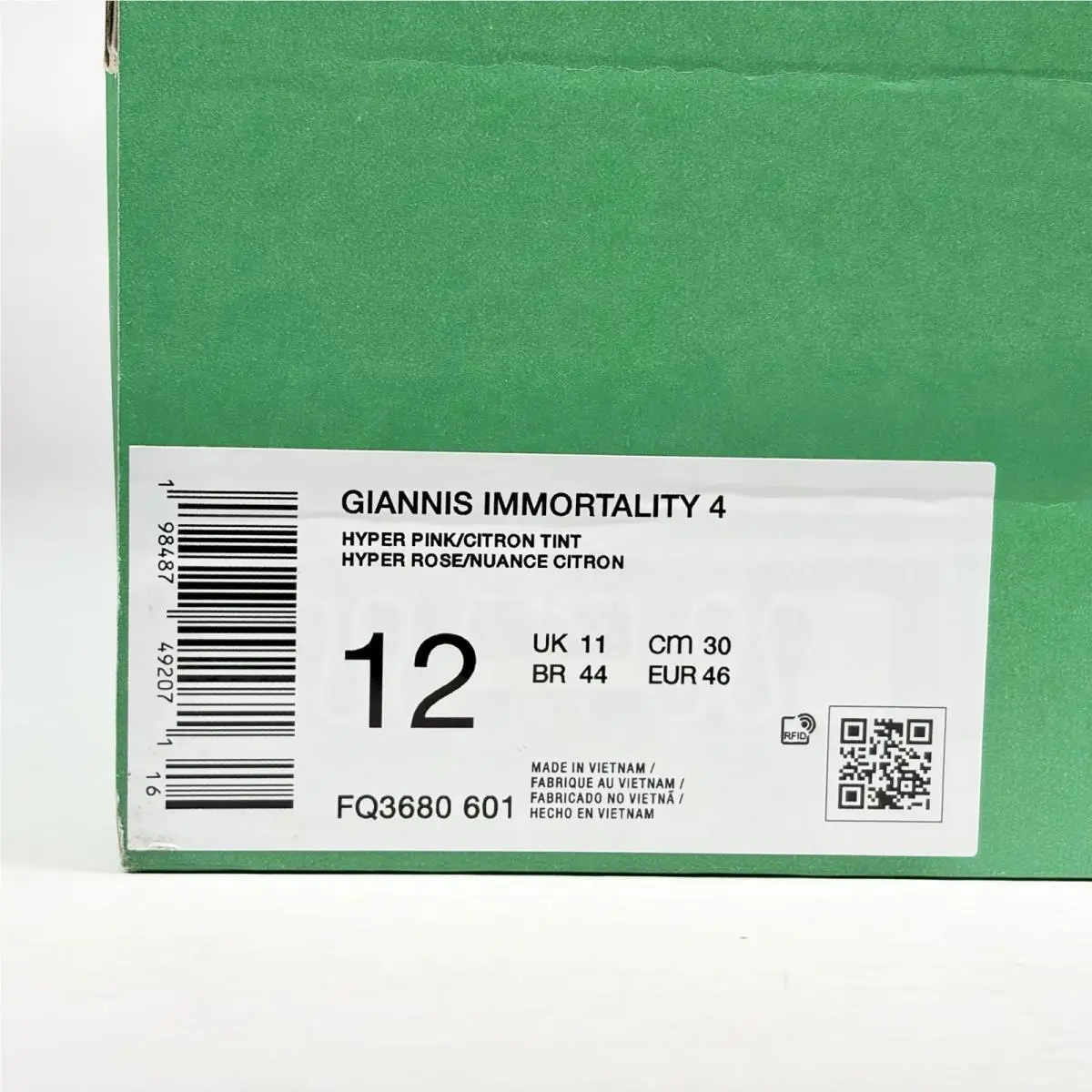 Nike shoes - Nike Giannis Immortality - Giannis Immortality - FQ3680-601 - Pink, Manufacturer: Hyper Pink/Pinksicle/Total Orange/Citron Tint 8