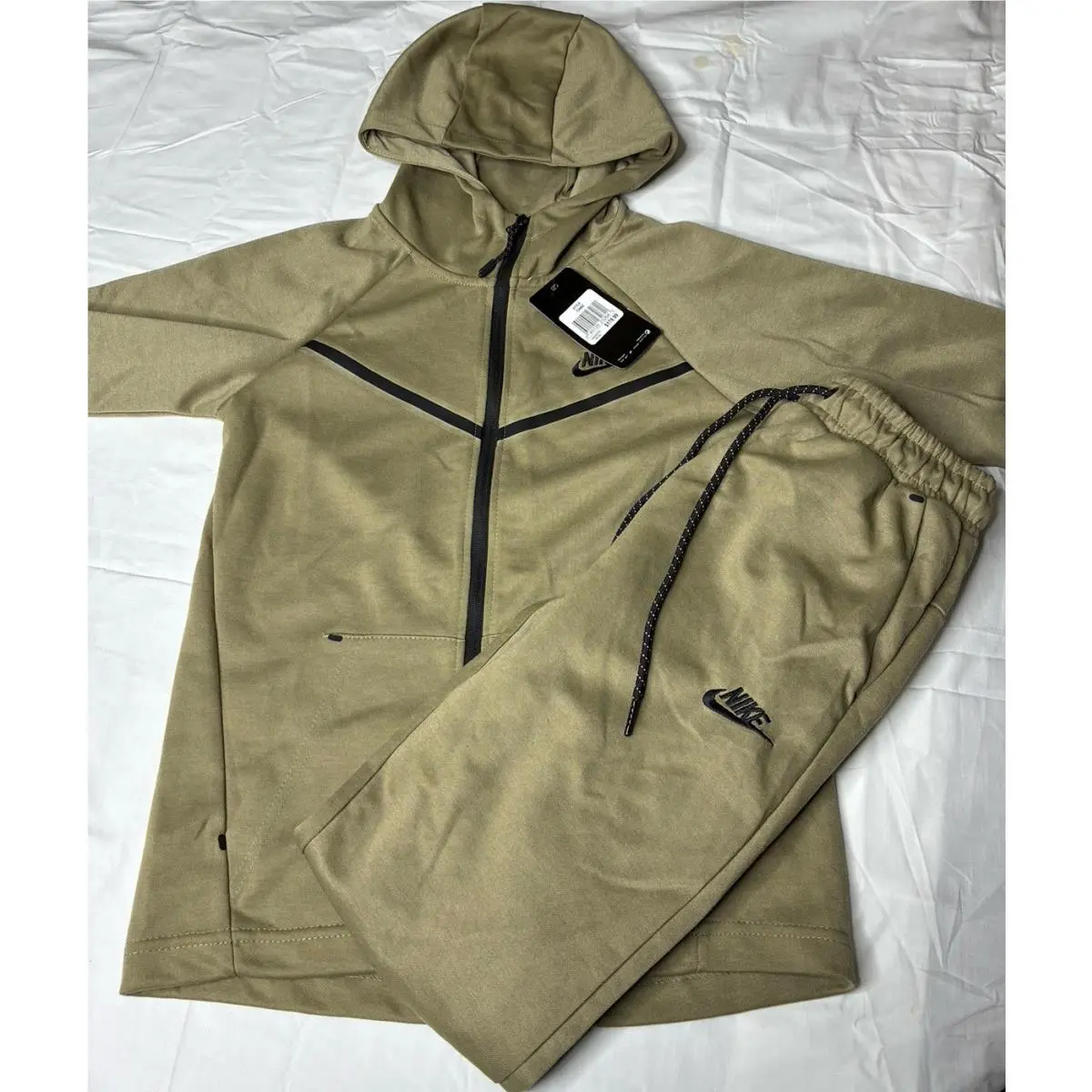 Tech Fleece Tracksuit Youth Size Xs. Color:brown by Nike