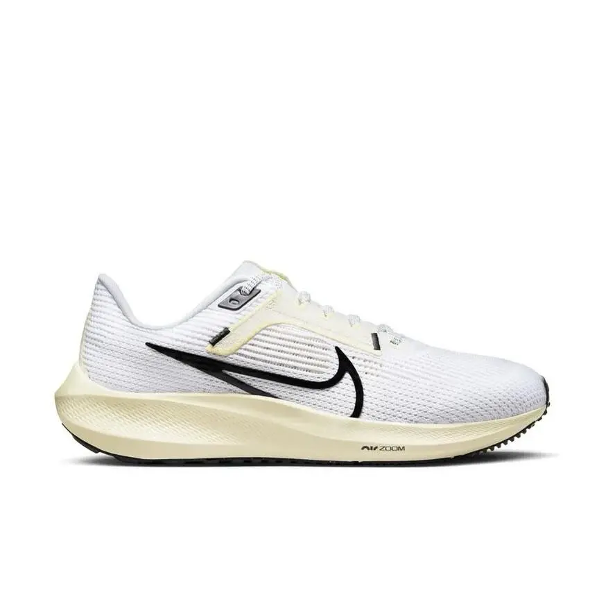 Nike Air Zoom Pegasus 40 Size 11 Women’s White Black Running Shoe DV3854-100 - White