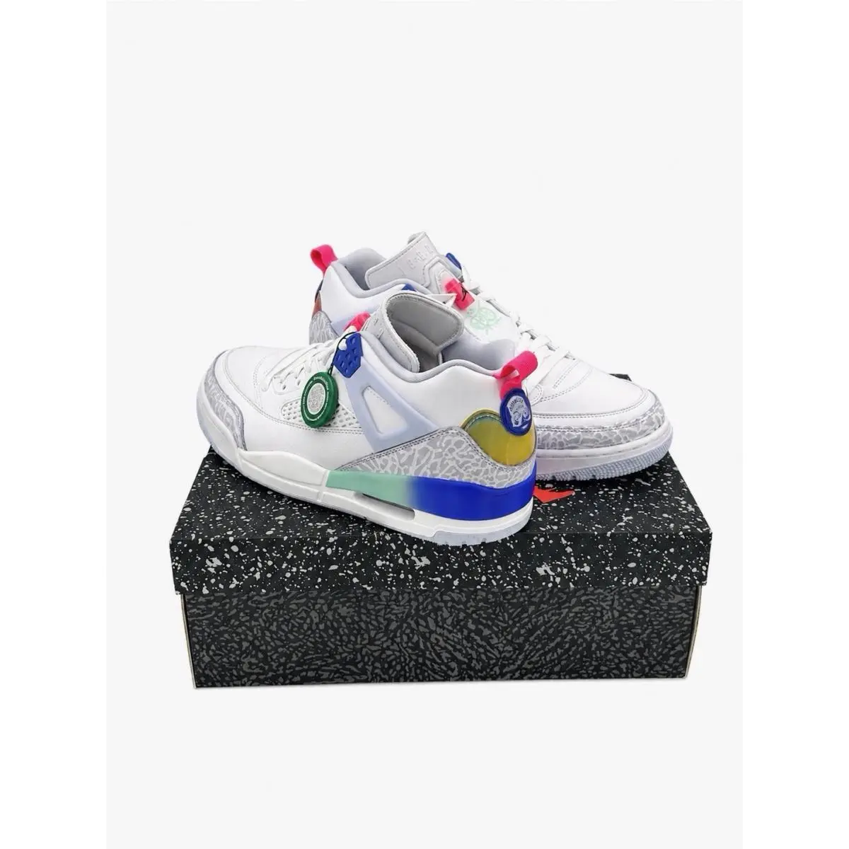 Nike shoes - Jordan Spizike Low - Spizike Low - HF5758-151 - White/Indigo Burst/Palest Purple 3