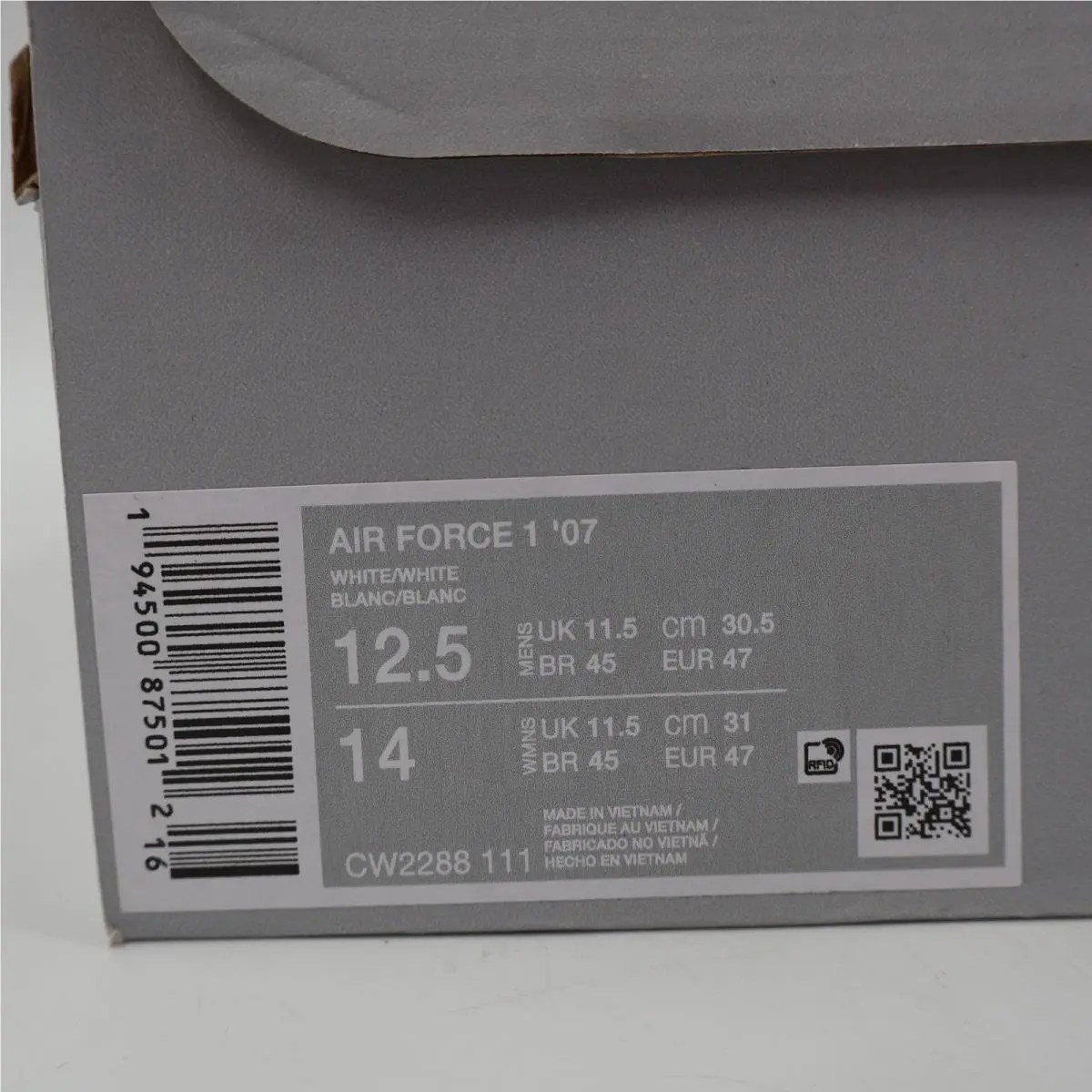 Nike shoes - Nike Air Force 1 `07 - White 2