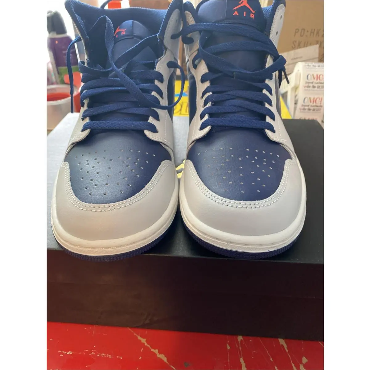 Nike shoes - Air Jordan 1 Mid - Air Mid - DQ8426-403 - Blue 1