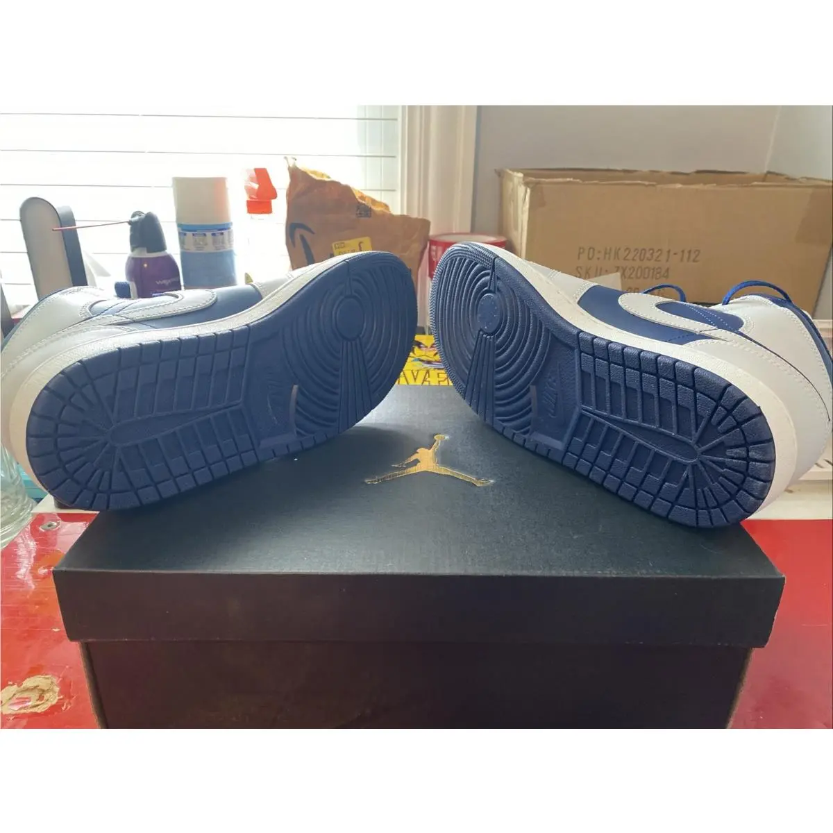 Nike shoes - Air Jordan 1 Mid - Air Mid - DQ8426-403 - Blue 4