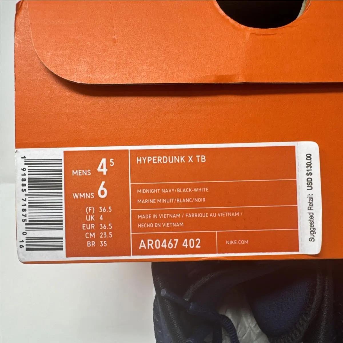 Nike shoes - Nike Hyperdunk X - Hyperdunk - AR0467-402 - Blue 6