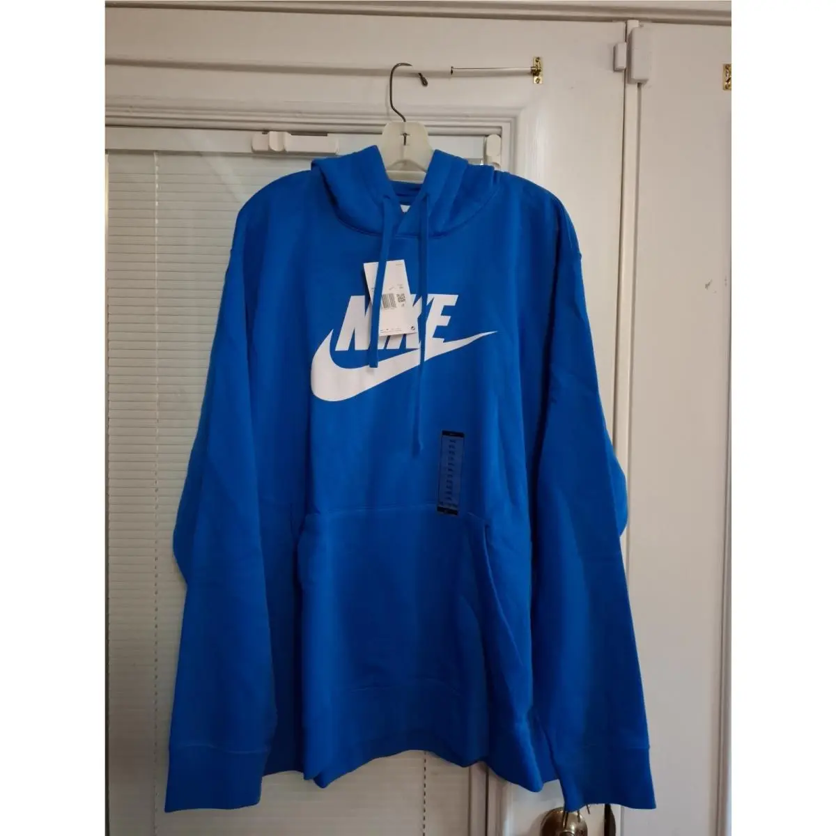 Size 2X Blue Sportswear Club Hoodie Pullover by Nike