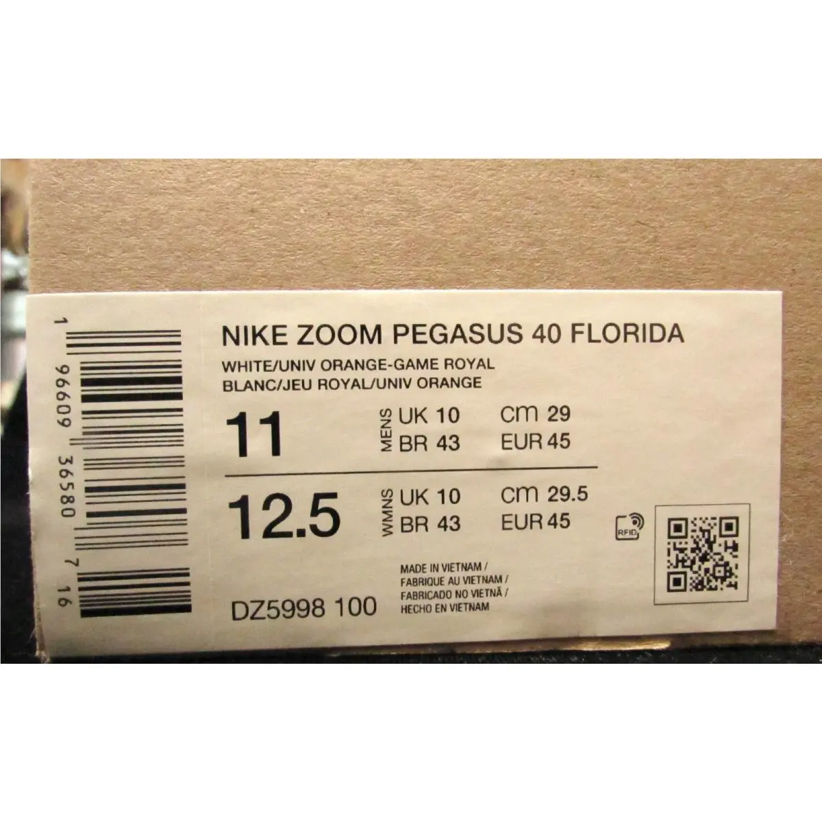 Nike shoes - Nike Air Zoom Pegasus 40 - White 5