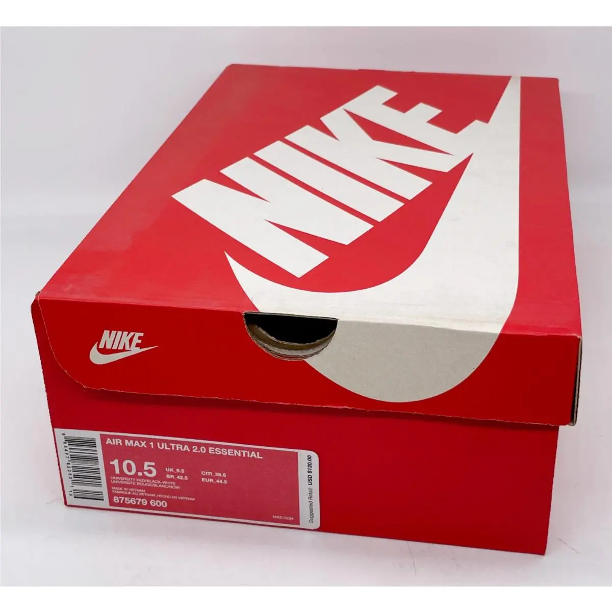 Nike shoes - Max 1 Ultra 2.0 Essential - 875679-600 - Red Black White 9