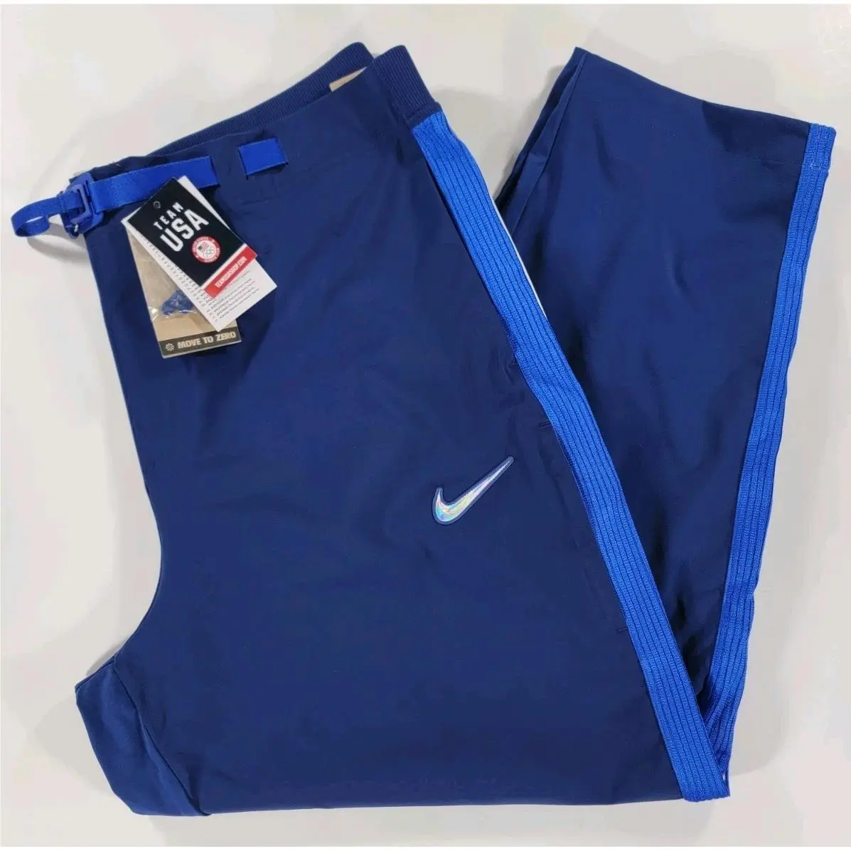 Nike Paris 2024 Usa Team Issued Olympic Pants Blue Void Women`s 2XL Xxl