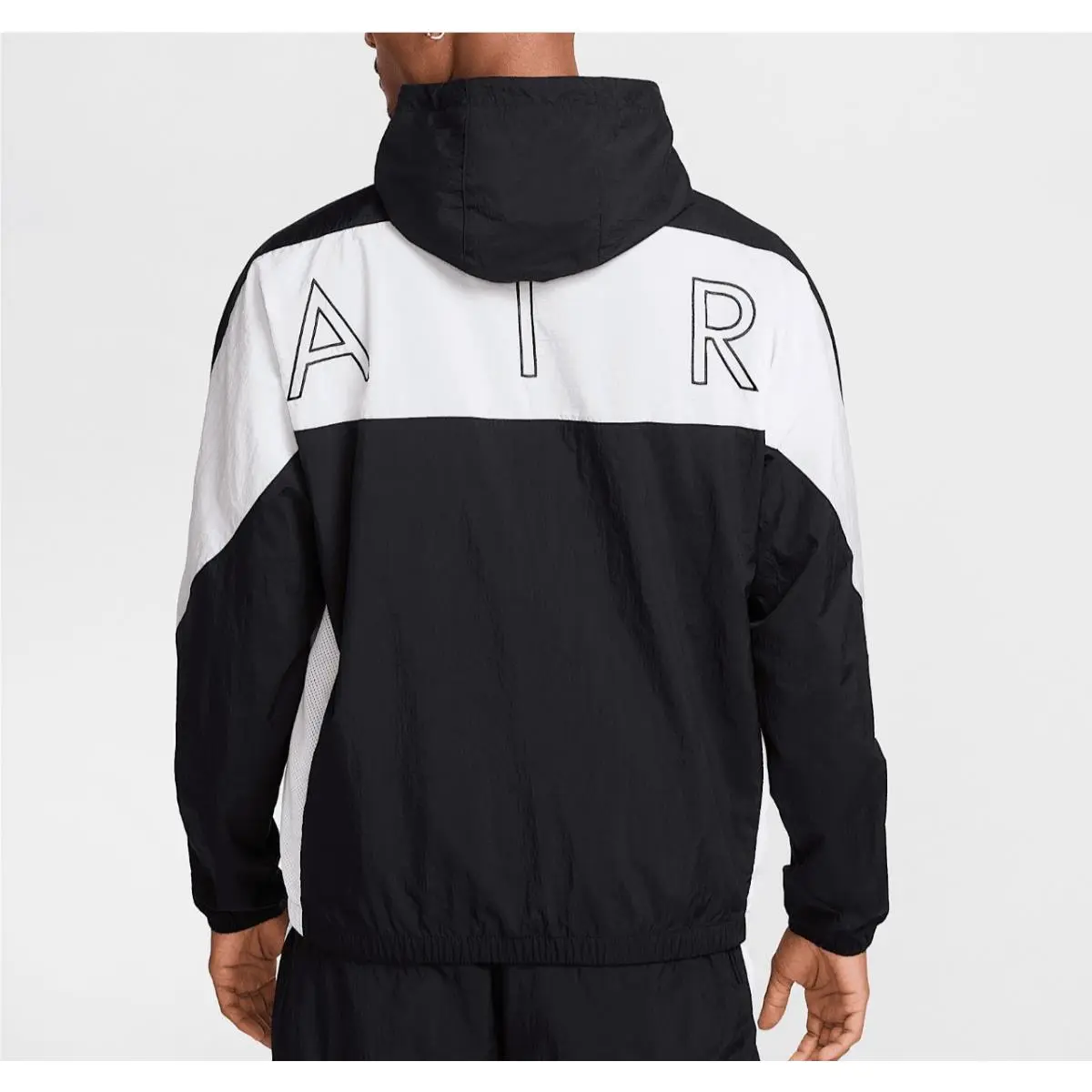 Nike clothing - Nike AIR Woven Jacket - AIR Woven Jacket - Black (UPC: 197860935587) 1