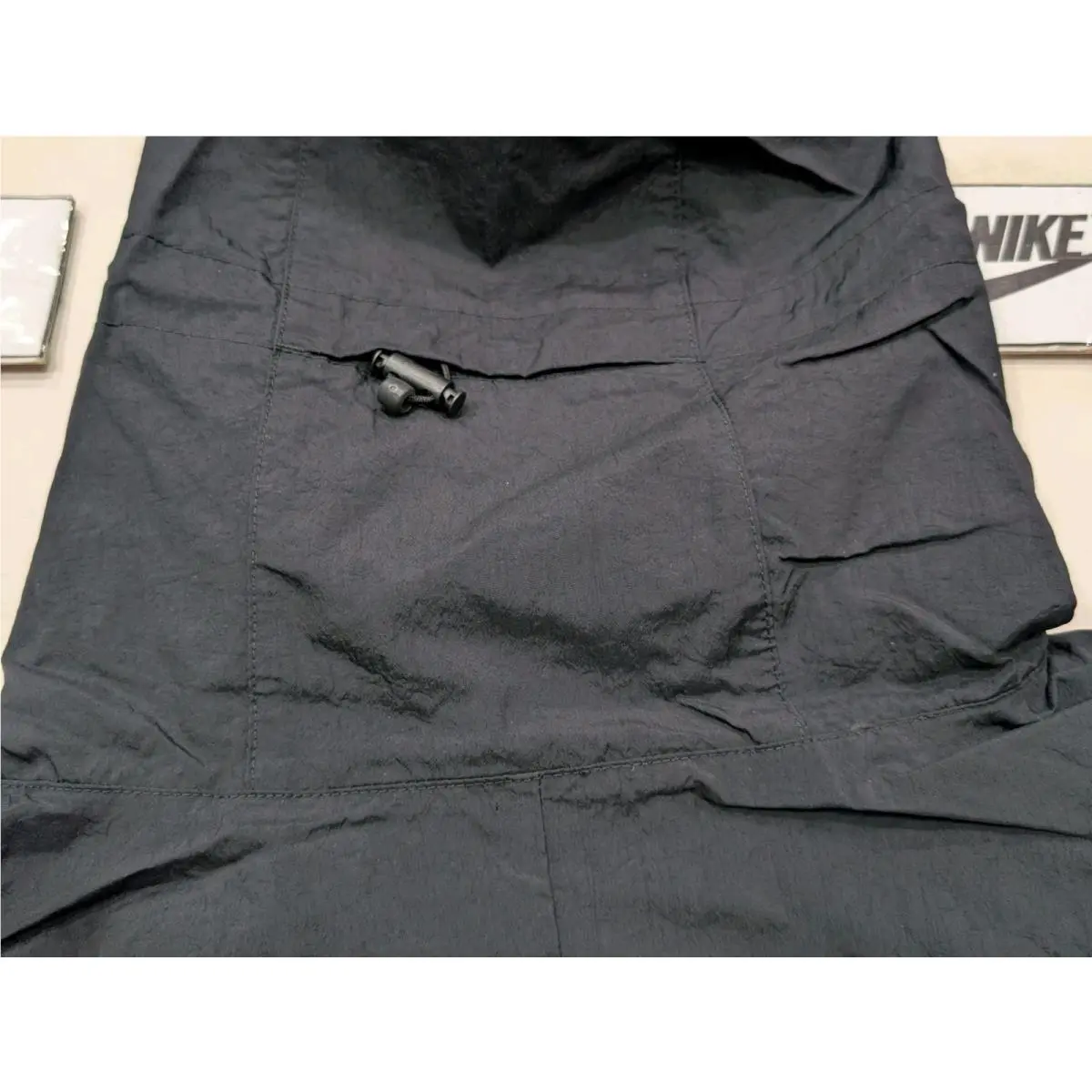 Nike clothing - Nike AIR Woven Jacket - AIR Woven Jacket - Black (UPC: 197860935587) 12