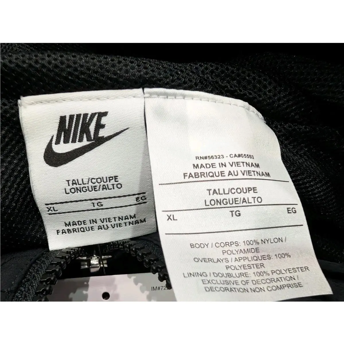 Nike clothing - Nike AIR Woven Jacket - AIR Woven Jacket - Black (UPC: 197860935587) 14