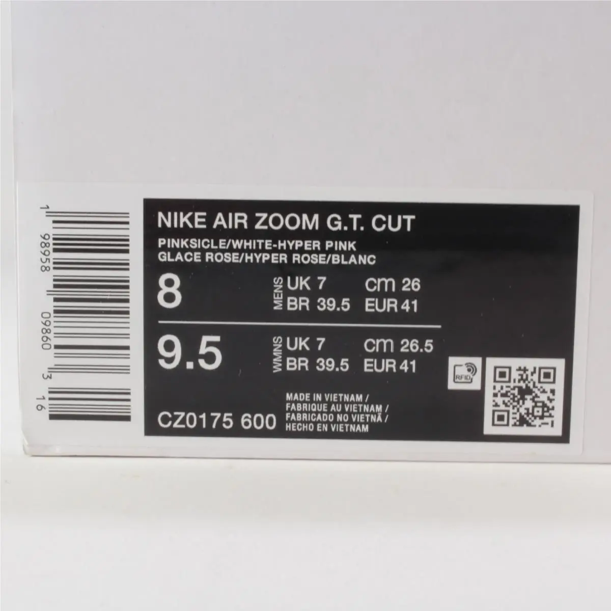Nike shoes - Nike Air Zoom GT Cut - CZ0175-600 - Pink 9