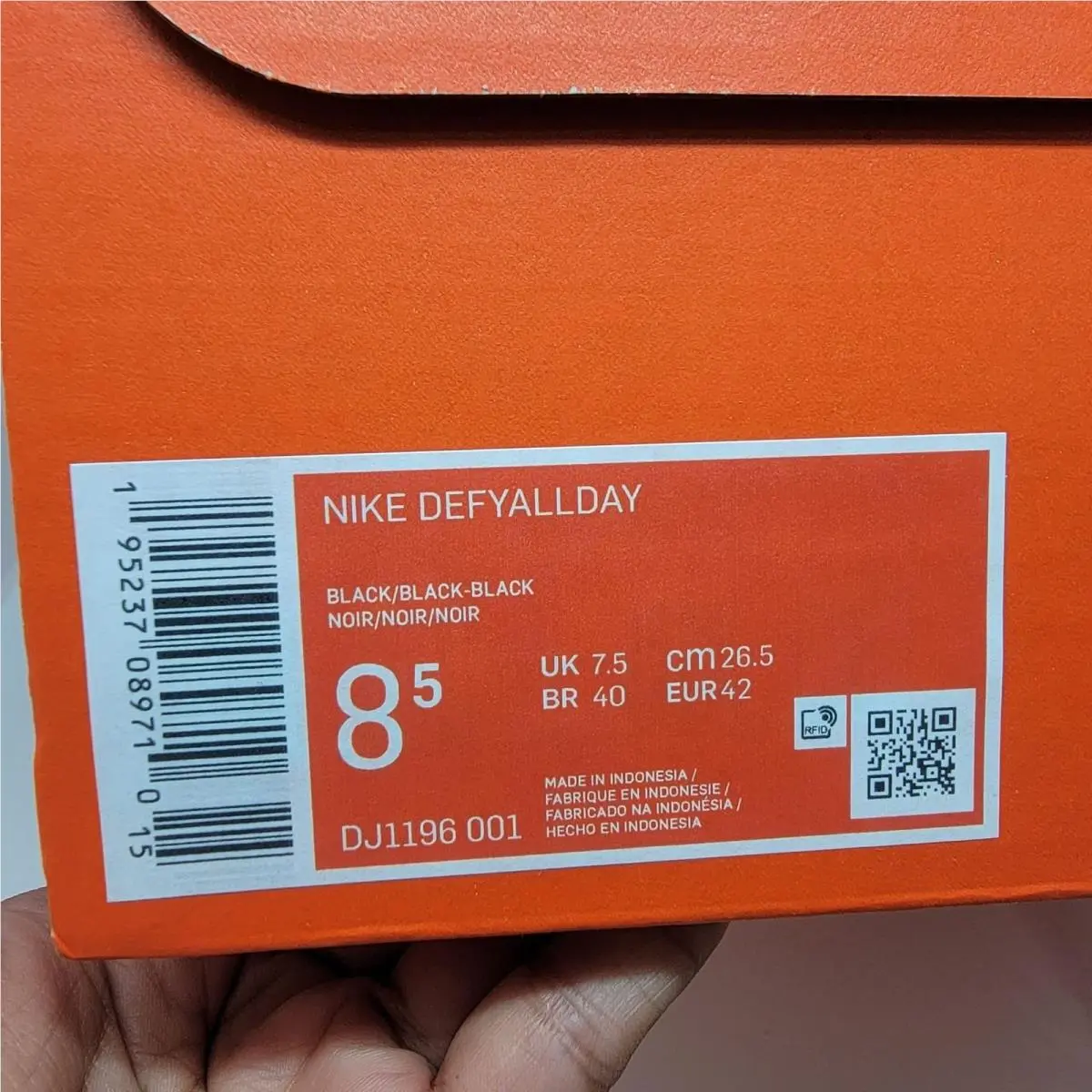 Nike shoes - Nike Defy All Day - Defy All Day - DJ1196-102 - Black (UPC: 195237089710) 6