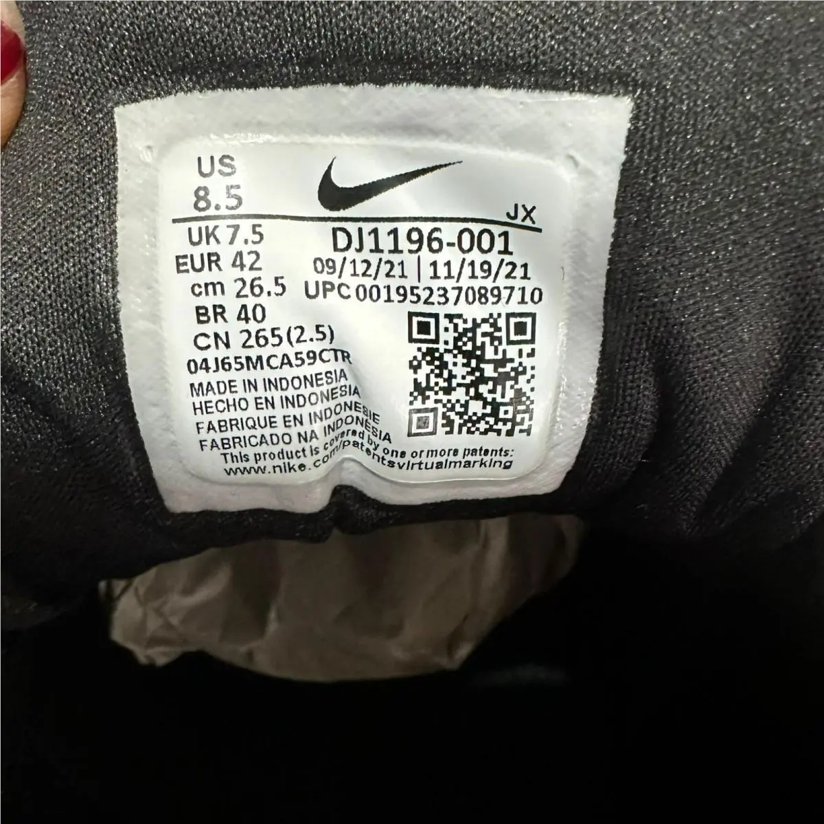 Nike shoes - Nike Defy All Day - Defy All Day - DJ1196-102 - Black (UPC: 195237089710) 7