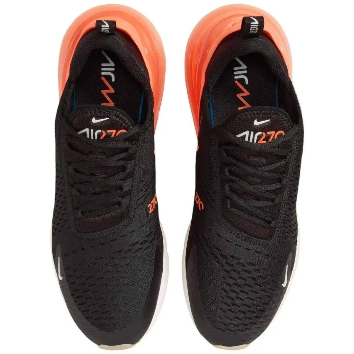 Nike shoes - Nike Air Max 270 Black Total Orange - Black 3