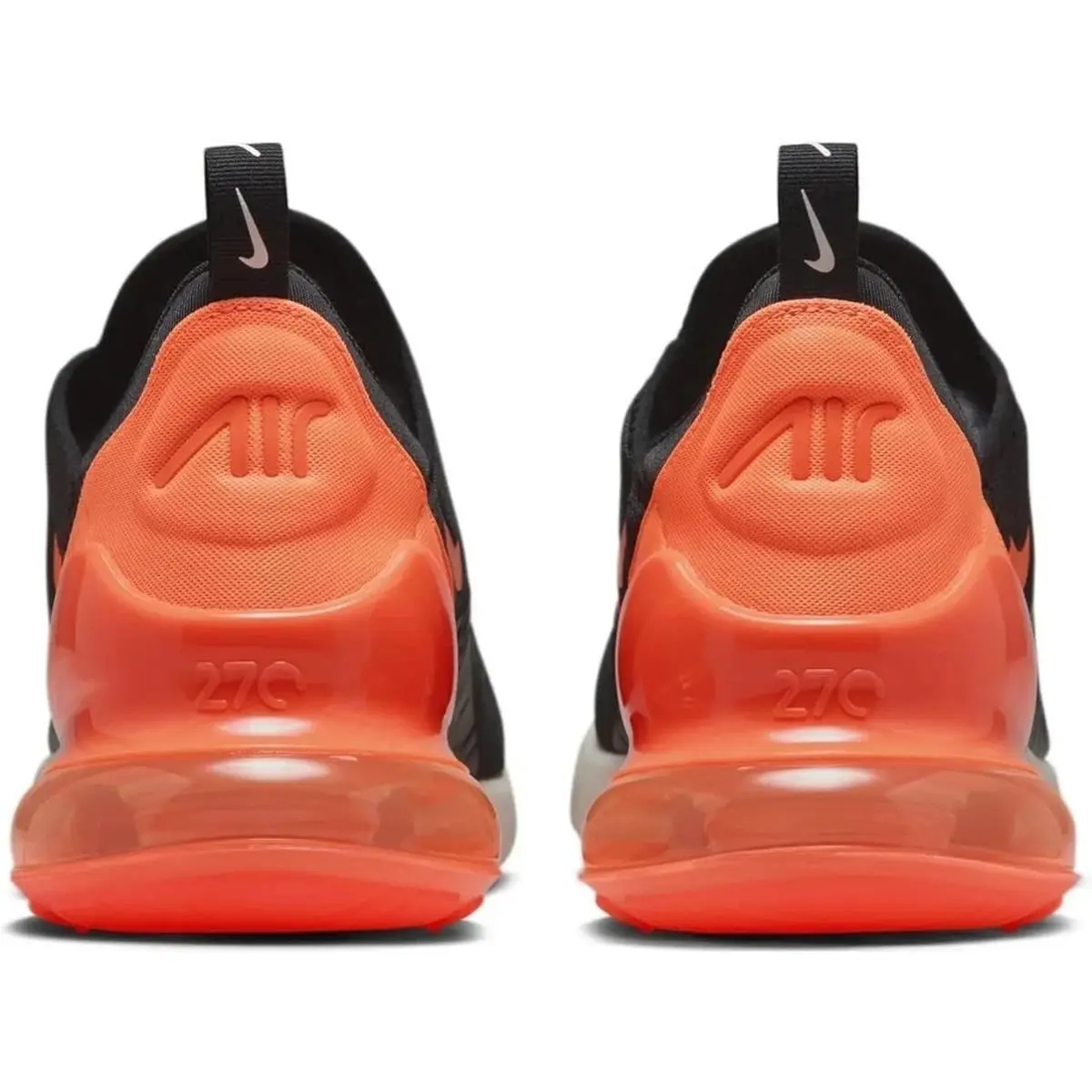 Nike shoes - Nike Air Max 270 Black Total Orange - Black 4