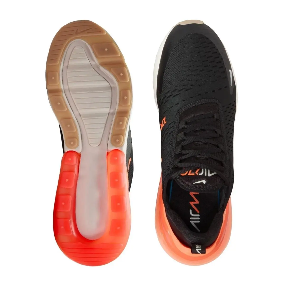 Nike shoes - Nike Air Max 270 Black Total Orange - Black 5