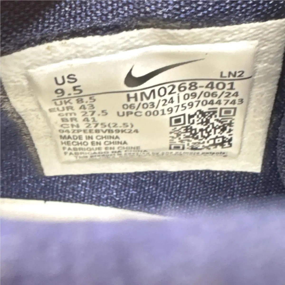 Nike shoes - Nike Air Zoom GT Hustle 3 - HM0268-401 - Blue 6