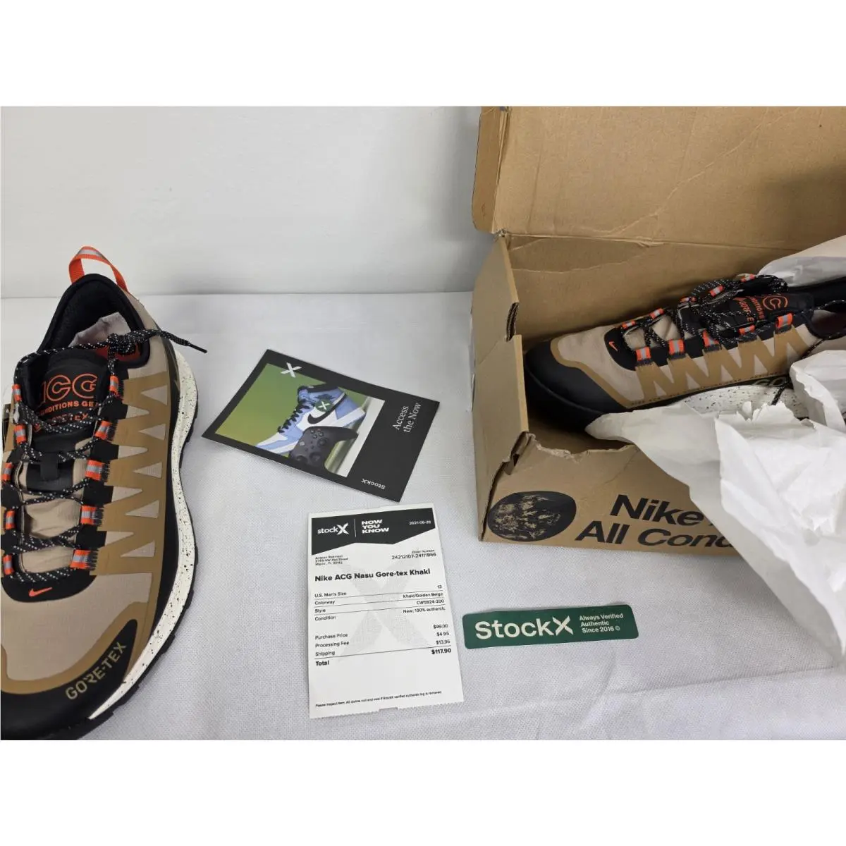 Nike shoes - Nike ACG Air Nasu - ACG Air Nasu - CW5924-200 - Brown 9