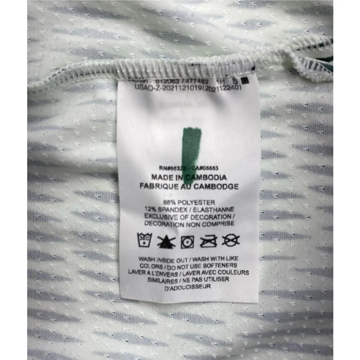 Nike clothing - NikeCourt Advantage Men`s Dri-FIT Printed Tennis Shirt - FD5323-394 - White 2