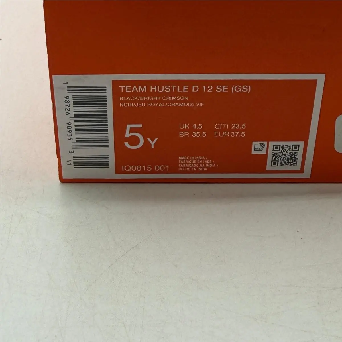Nike shoes - Team Hustle D 12 SE (GS) - Multicolor 5