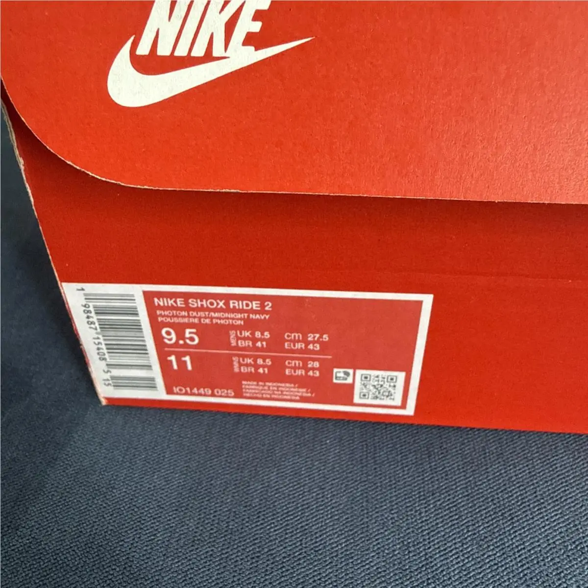 Nike shoes - Nike Shox Ride 2 - Shox Ride - IO1449-025 - Silver 1