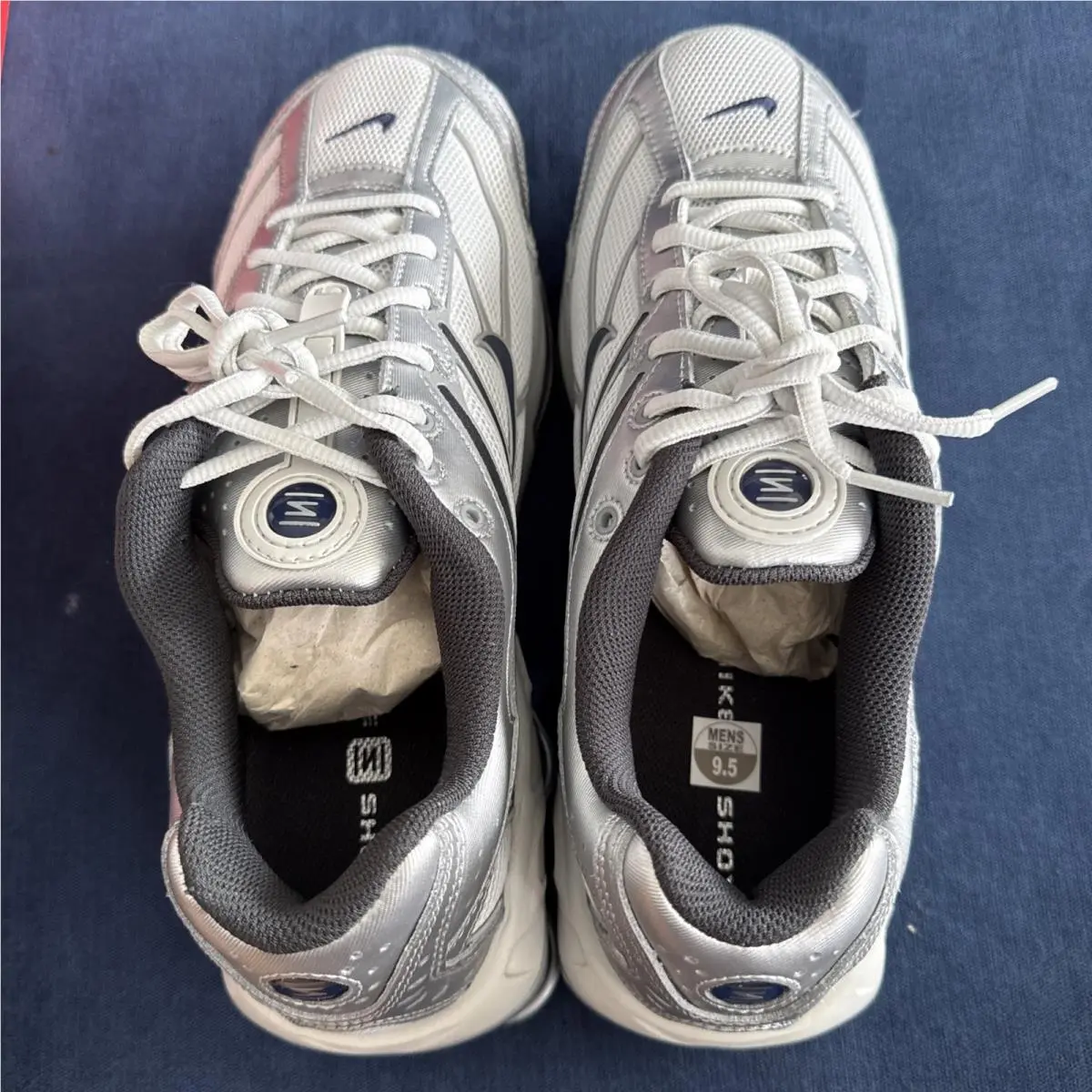 Nike shoes - Nike Shox Ride 2 - Shox Ride - IO1449-025 - Silver 5