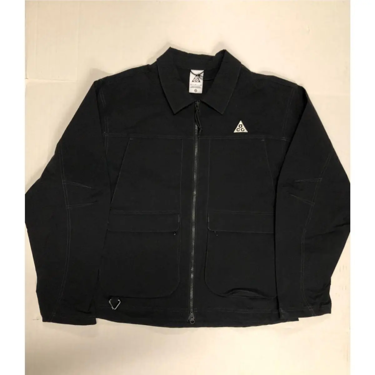 Acg Smith Summit UV Jacket Triple Black HV0598-010 Size XL by Nike