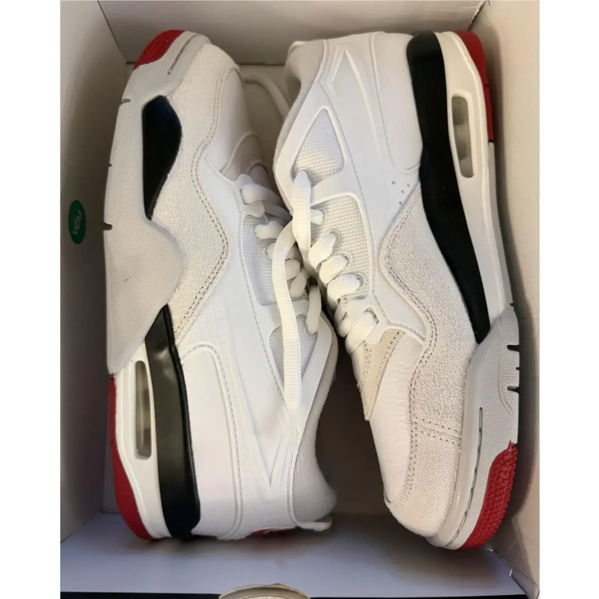 - Air Jordan 4 RM - White/varsity Red-black Size US 8/UK 7 by Nike