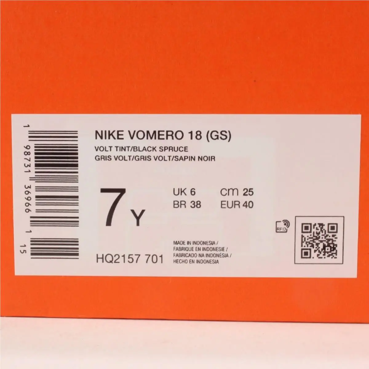 Nike shoes - Nike Vomero 18 - Vomero - HQ2157-701 - Green 8