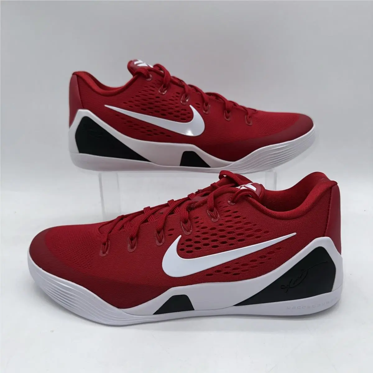 Men`s Size 15 Kobe 9 Elite Low EM TB P IH5095 600 Red/white Basketball by Nike