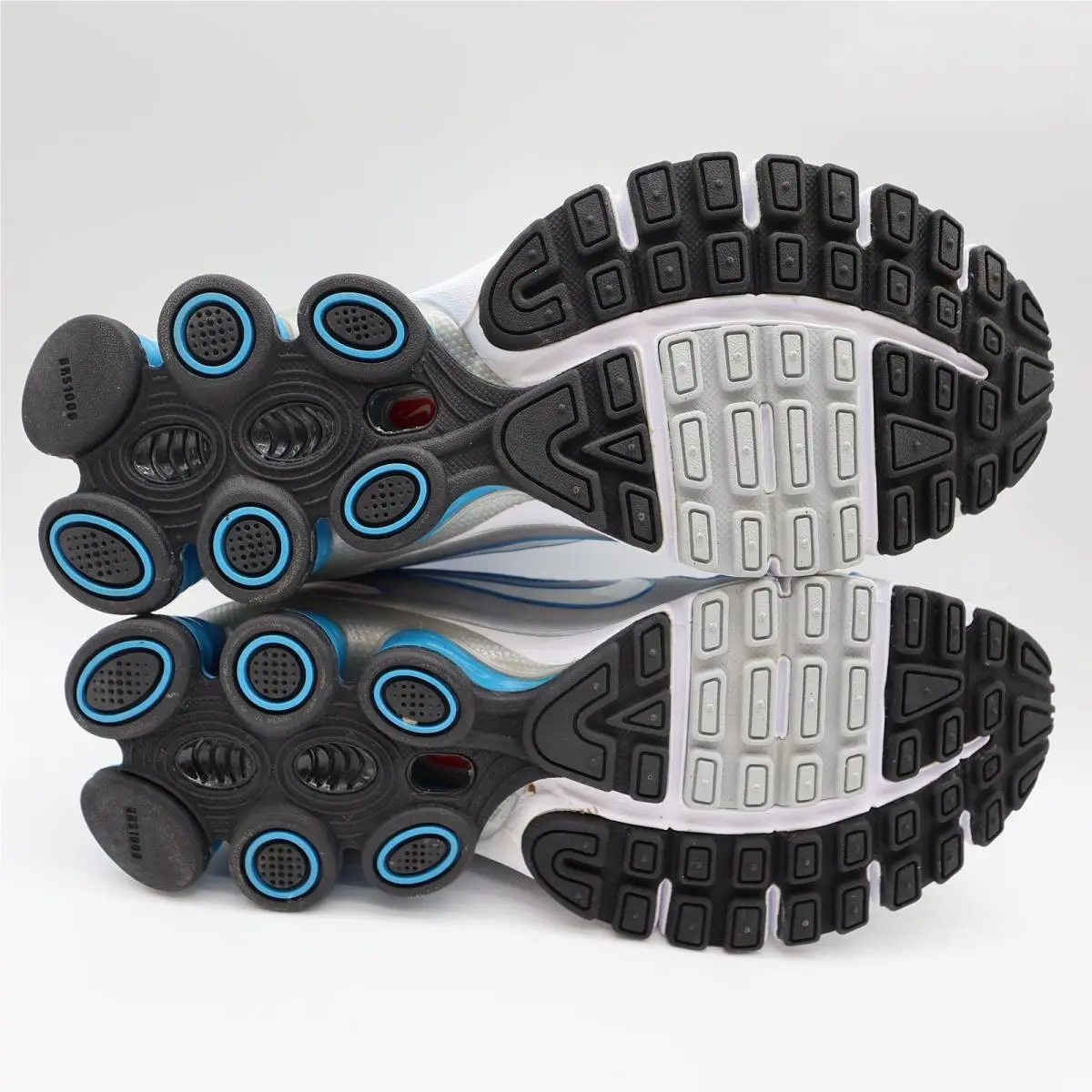 Nike shoes - Nike Shox Qualify+ - Shox - Silver 4